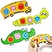 Winbar 3PCS Sensory Baby Toys for Kids Sensory Strips Sensory Push and Popping Bubbles Montessori Busy Toy Textured Suction Sensory Toys for with Autism Pop for Classroom Gifts for Kids - Image 2