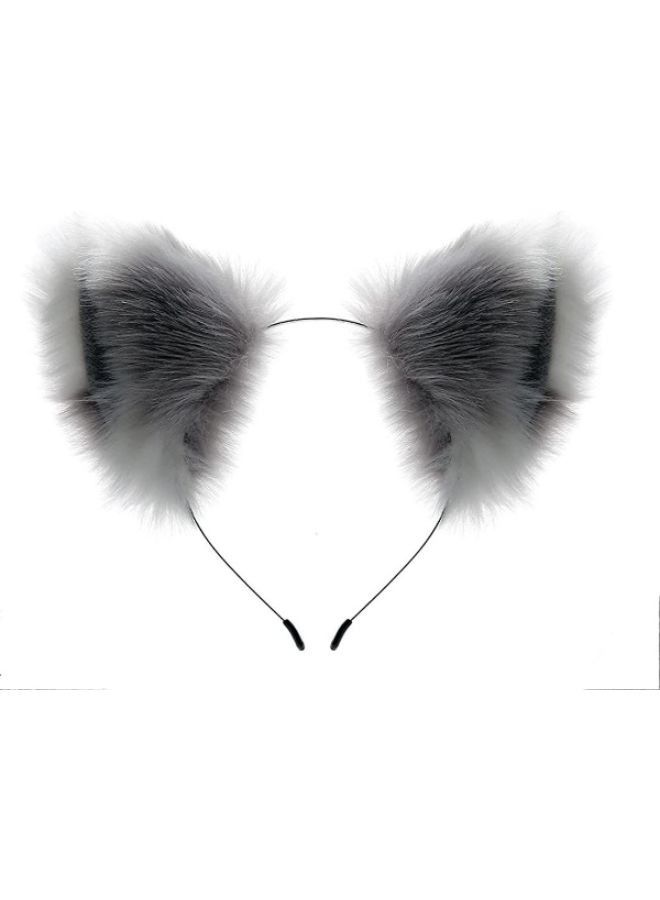 Cartoon Headband Fox Wolf Ears for Party Props