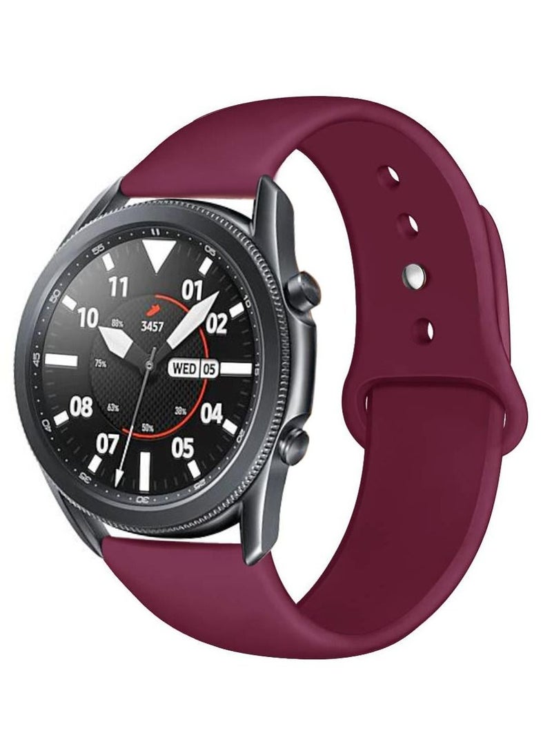 Soft Silicone Watch Band Compatible With Samsung Galaxy 3 Gear S3 Frontier/Amazfit Bip/Active Huawei GT 2/2E Bracelet  20-46mm