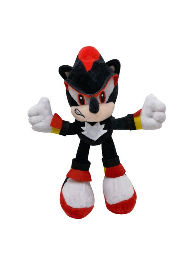 Classic Sonic Plush Stuffed Toys for Kids, Soft Figures, Black - Image 2