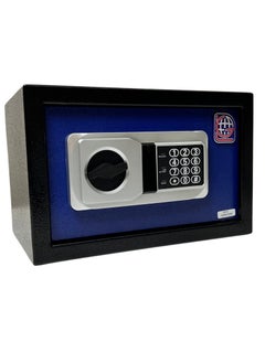 LOTFY GROUP LG Safebox Code- 20NEK- 20*31*20CM- Blue Colour- Home Office Safe Box- Electronic Lock- Key Lock  - Image 1