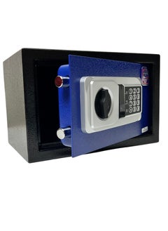 LOTFY GROUP LG Safebox Code- 20NEK- 20*31*20CM- Blue Colour- Home Office Safe Box- Electronic Lock- Key Lock  - Image 3