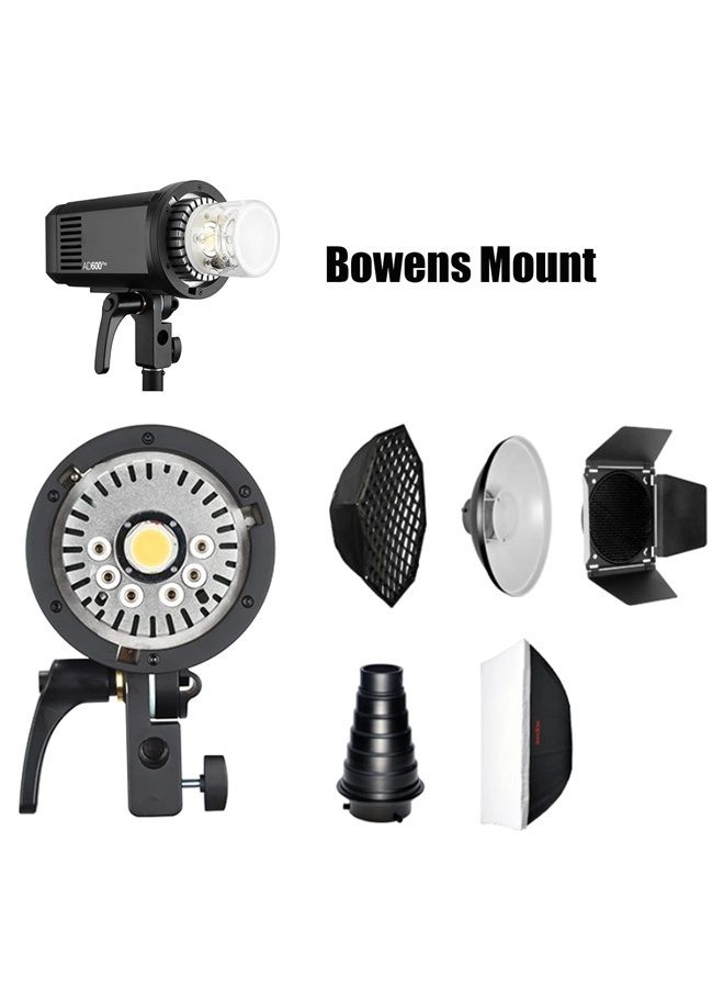 Godox Godox AD600Pro 600Ws TTL Outdoor Flash 2.4G 1/8000s 2600mAh Battery 360 Full Power Flashes,0.01-0.9s Recycle Compatible with Canon Nikon Sony FUJIFILM Olympus Panasonic Strobe Light