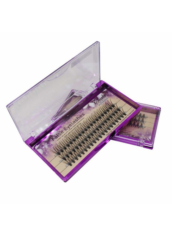 Bodermincer 8mm/10mm/12mm/14mm/16mm to Choose Thickness 0.07mm C Curl Individual Flare False Eyelashes 20 Hairs/Cluster Fake Lashes False Eyelashes Extension (12mm)  - Image 4