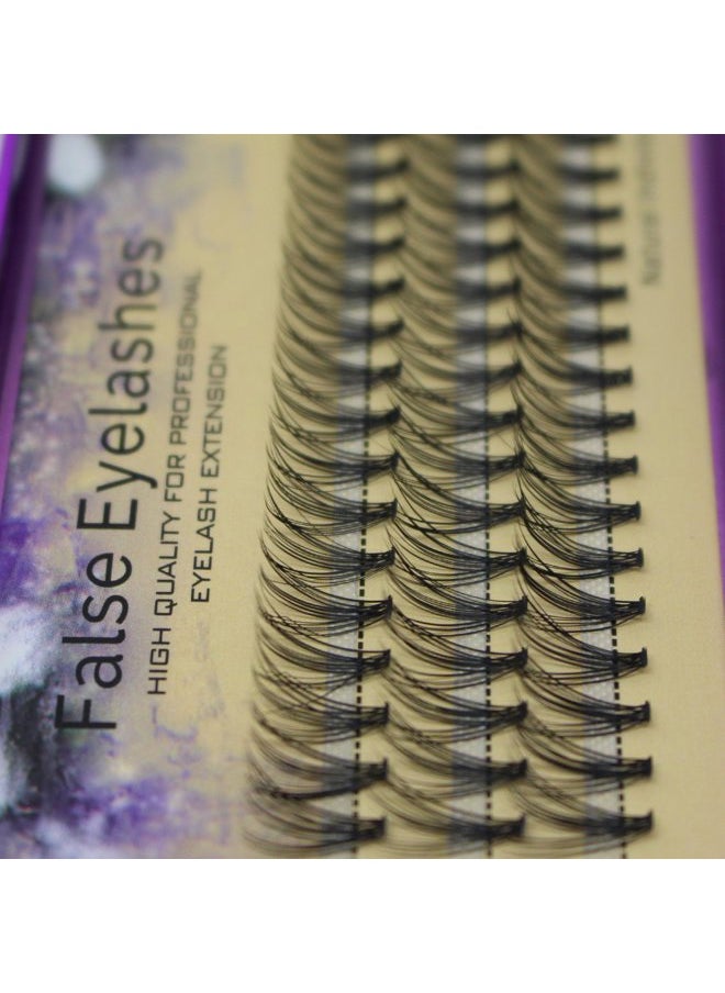 Bodermincer 8mm/10mm/12mm/14mm/16mm to Choose Thickness 0.07mm C Curl Individual Flare False Eyelashes 20 Hairs/Cluster Fake Lashes False Eyelashes Extension (12mm)  - Image 3