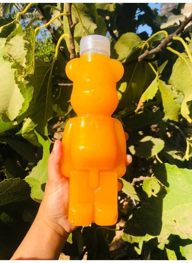 كوب شراب على شكل دب لطيف مع غطاء وشاليمو – تصميم محكم الإغلاق وخالٍ من BPA - Image 2