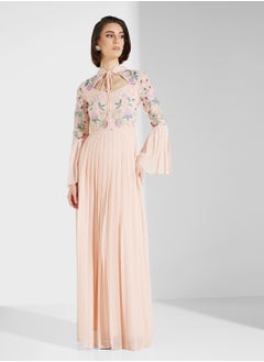 Frock and Frill Embroidery Maxi Dress  - Image 4