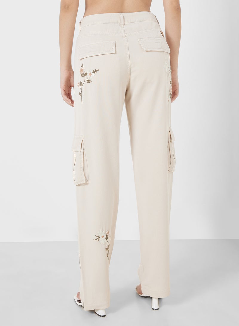 جس بنطلون بخصر مرتفع - Image 2