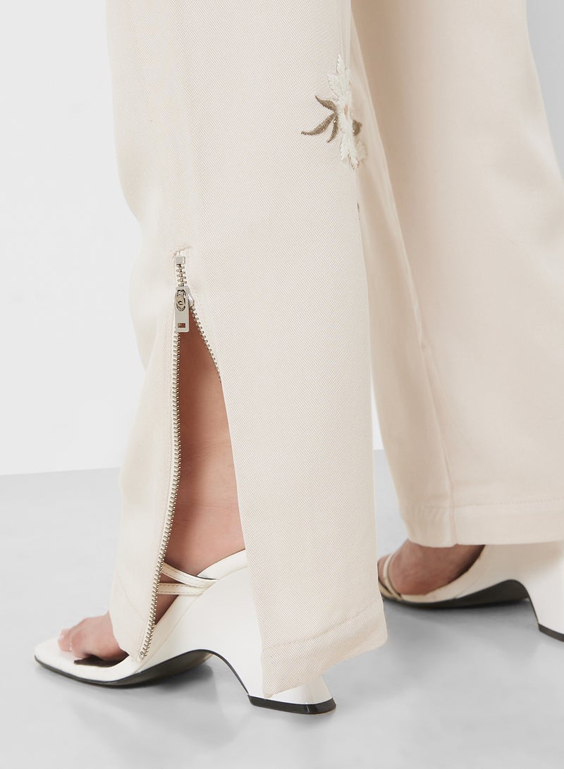 جس بنطلون بخصر مرتفع - Image 5