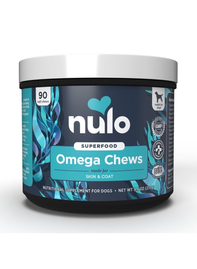 Nulo Omega Soft Chew for Dogs - 9.5 OZ Jar - Image 1