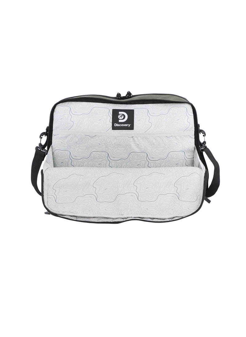 Discovery SHIELD RPET Polyester Briefcase Khaki, Durable Water Resistant Lightweight Laptop Bag, Messenger Bag For Office Business Travel College - pzsku/Z44154A1C9E88EFE75273Z/45/_/1721996733/1fe47e14-f9b6-46c1-9a07-f2076612de0e