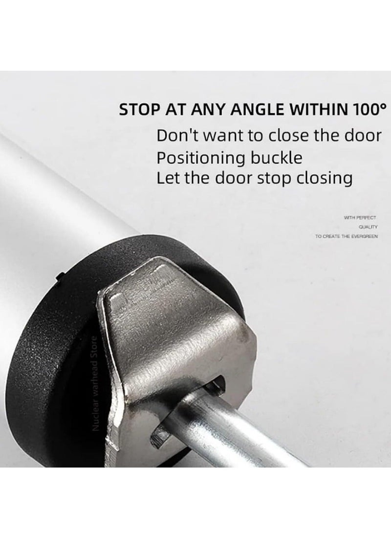 Aluminum Pneumatic Automatic Door Closer, Side Mounted - Image 2