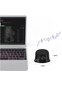KASTWAVE 1 PCS Portable Magnetic Small Bluetooth Speaker, 5W Stereo Sound, Deep Bass, 9H Playtime, TWS Pairing Speaker for Home, Outdoor Travel, Golf Carts, Support for iPhone 12/13/14  - Image 2