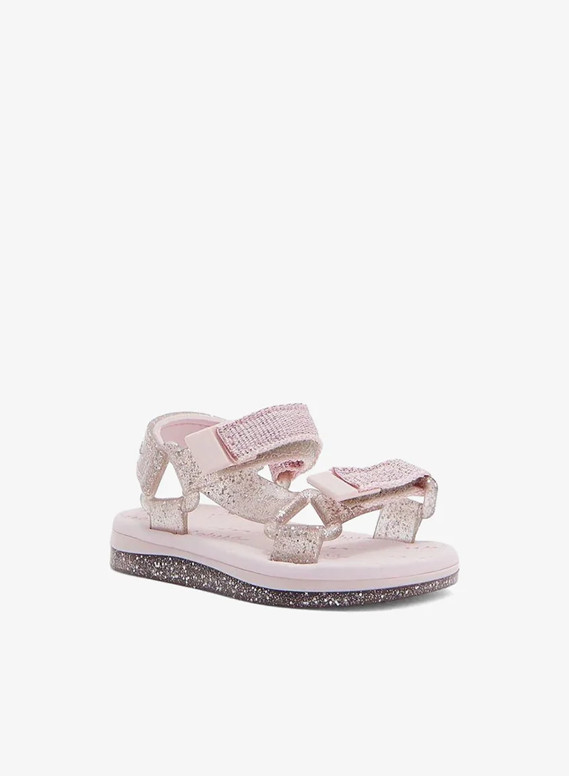 Mini Melissa Infant Glitter Sandals