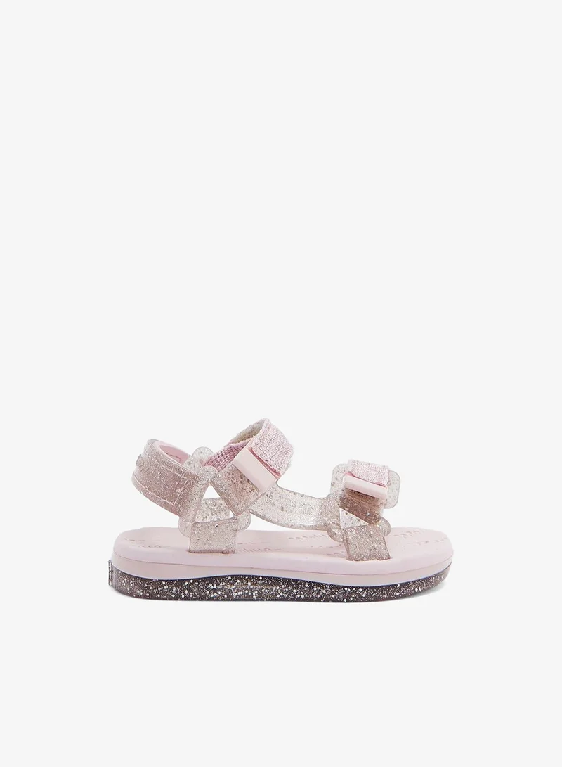 Mini Melissa Infant Glitter Sandals