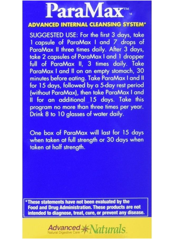 Advanced Naturals - Paramax 2-Part Kit - Image 1