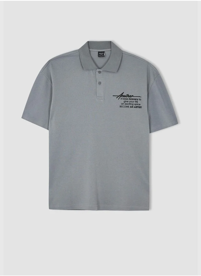 DeFacto Boxy Fit Short Sleeve T-Shirt