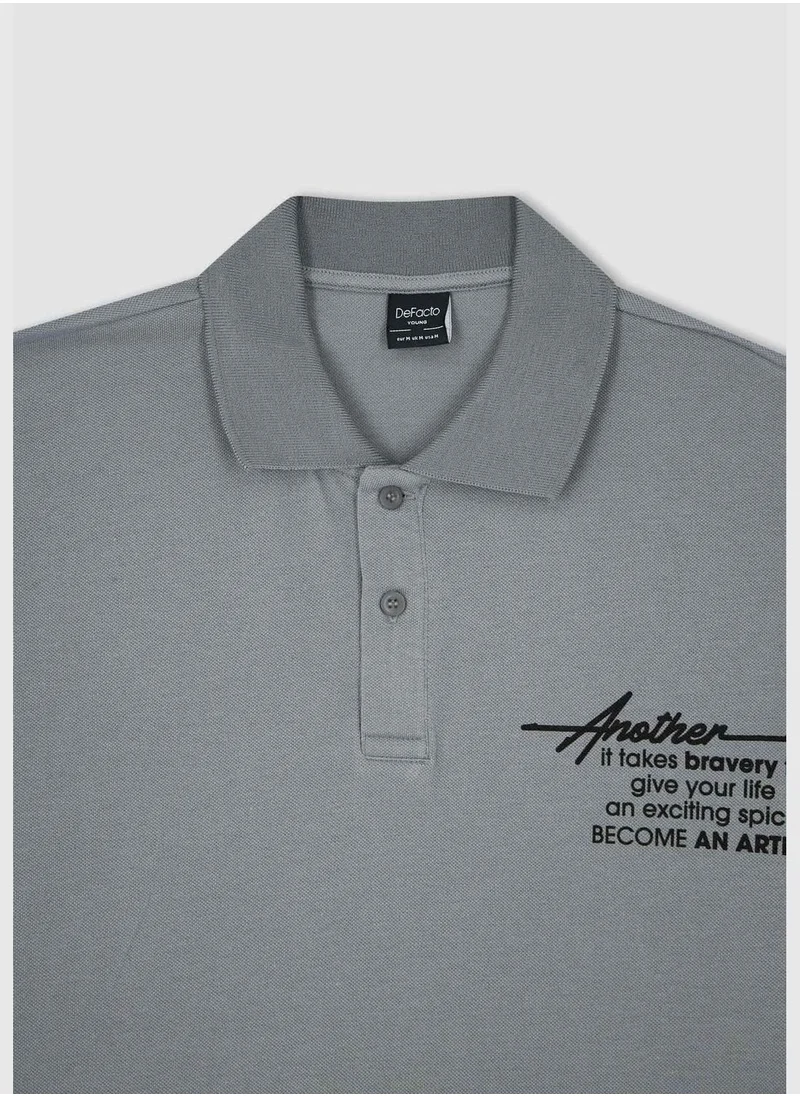 DeFacto Boxy Fit Short Sleeve T-Shirt