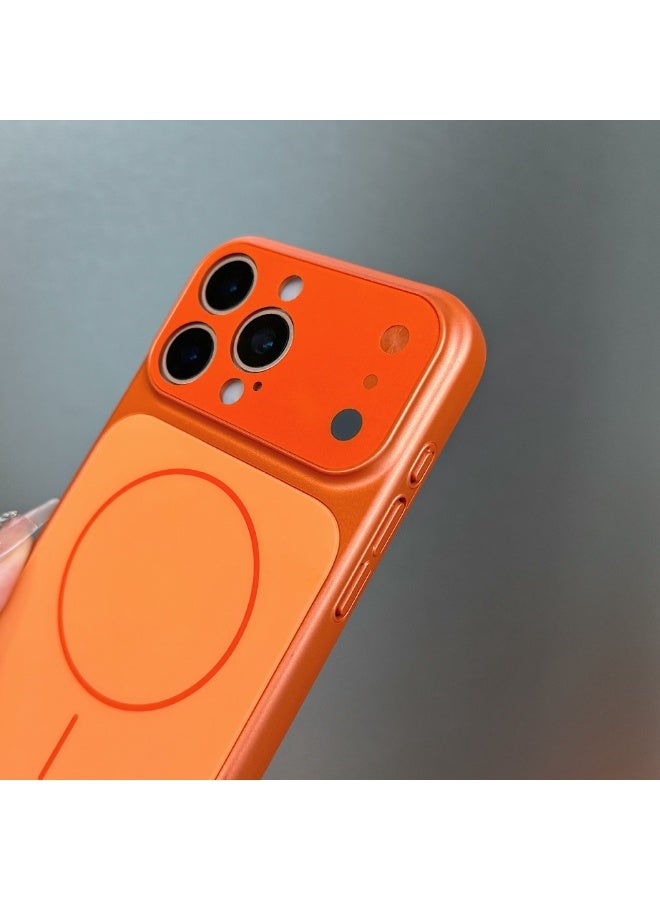 iPhone 16 Pro Max Magnetic Protective Case Modern Trend Design Shock Resistant Frame Anti Yellow MagSafe Supported Phone Cover - Image 4