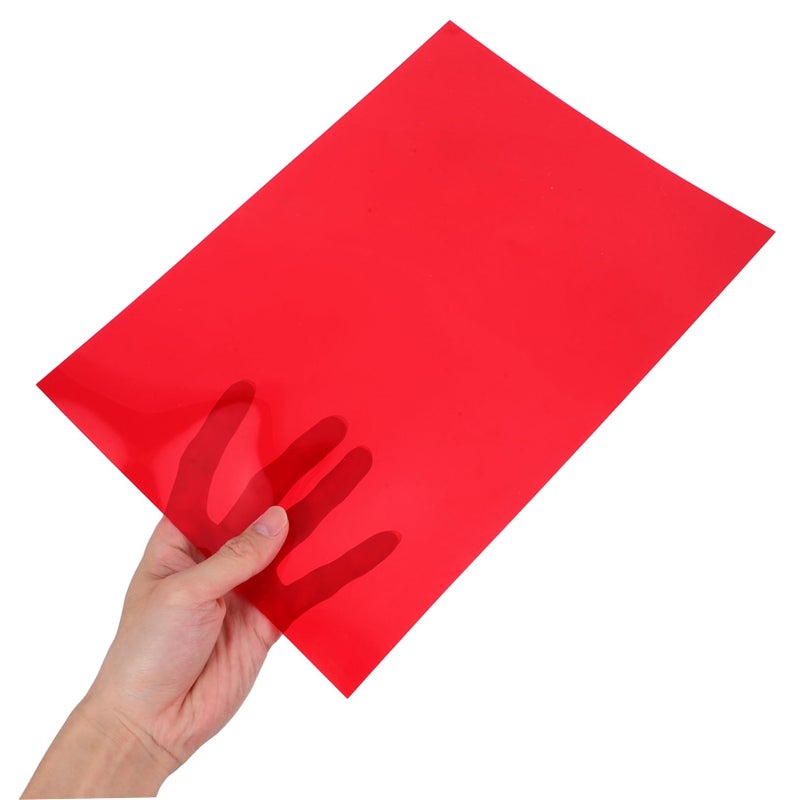 5pcs PVC Transparency Film Overlays Light Filter for Photography Theater Party - Image 5