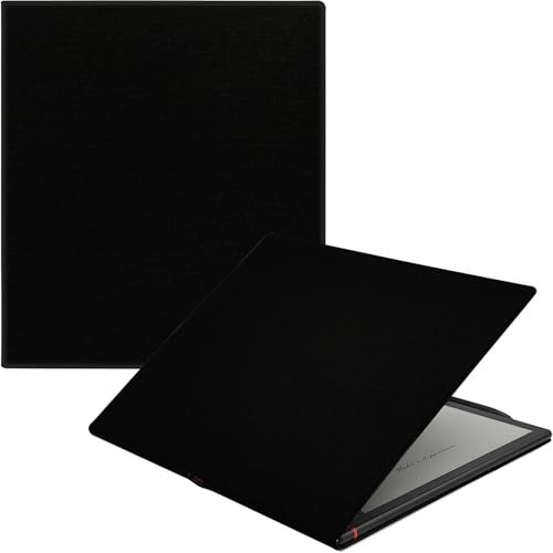 GOVTVA Magnetic Stand Case for Onyx Boox Note Air 5 CNote Air 4 CNote Air 3 C 202520242023 Released UltraThin Lightweight Leather Cover with Auto SleepWake Magnetic Closure Cloth Black - Image 1