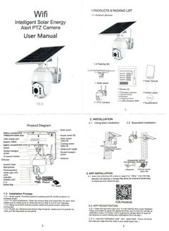 Crony RBX-S10 Low power WIFI solar camera 1080P HD Solar Panel Outdoor Surveillance Waterproof CCTV Camera Smart Home Two-way Voice Intrusion Alarm  - Image 4