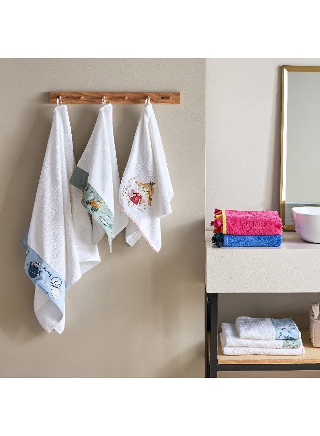 Home Box Grace Gearhead Beep Beep Turkish Cotton Kids Hand Towel 50 x 80 cm - Image 5