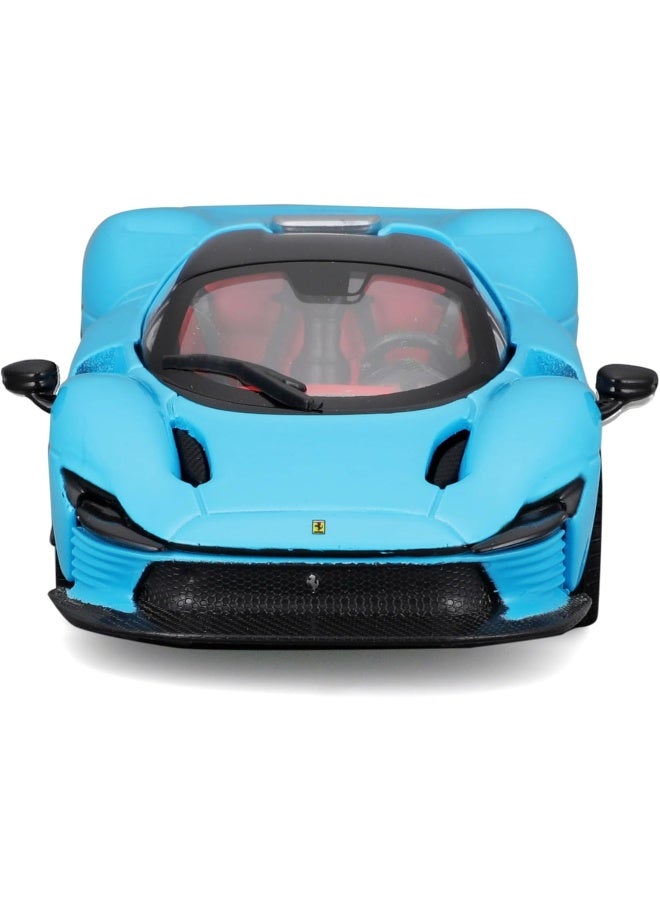 Bburago Signature Ferrari Daytona SP3 Die-cast Car (Blue, 1:43) - Image 3