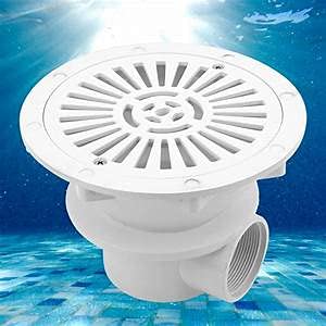 WATERTECH SYSTEMS Swimming Pool Circular ABS Main drain for Concrete Pool,Underwater Round strong & Durable Floor Drain Rapid Outflow System (170mm in Diameter,2 inch Internal connection) - Image 3