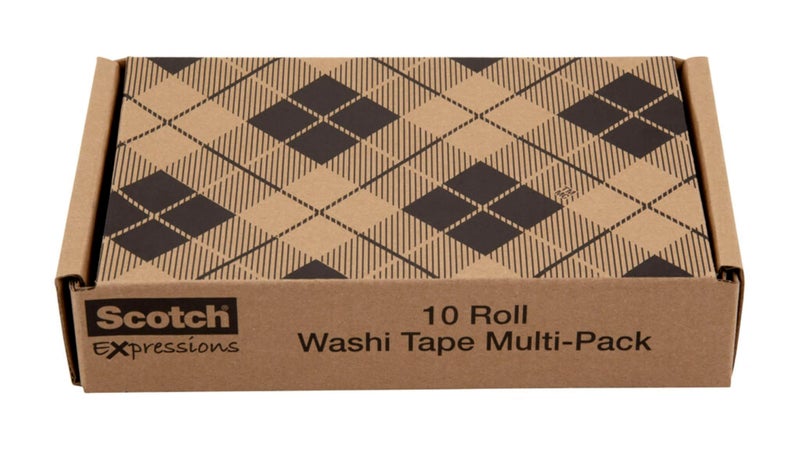 Scotch Washi Tape, 10 Rolls, Great for Use in Bullet Journal, School Supplies, Craft Supplies, and Teacher Appreciation Gifts (C317-10-SIOC) - Image 5