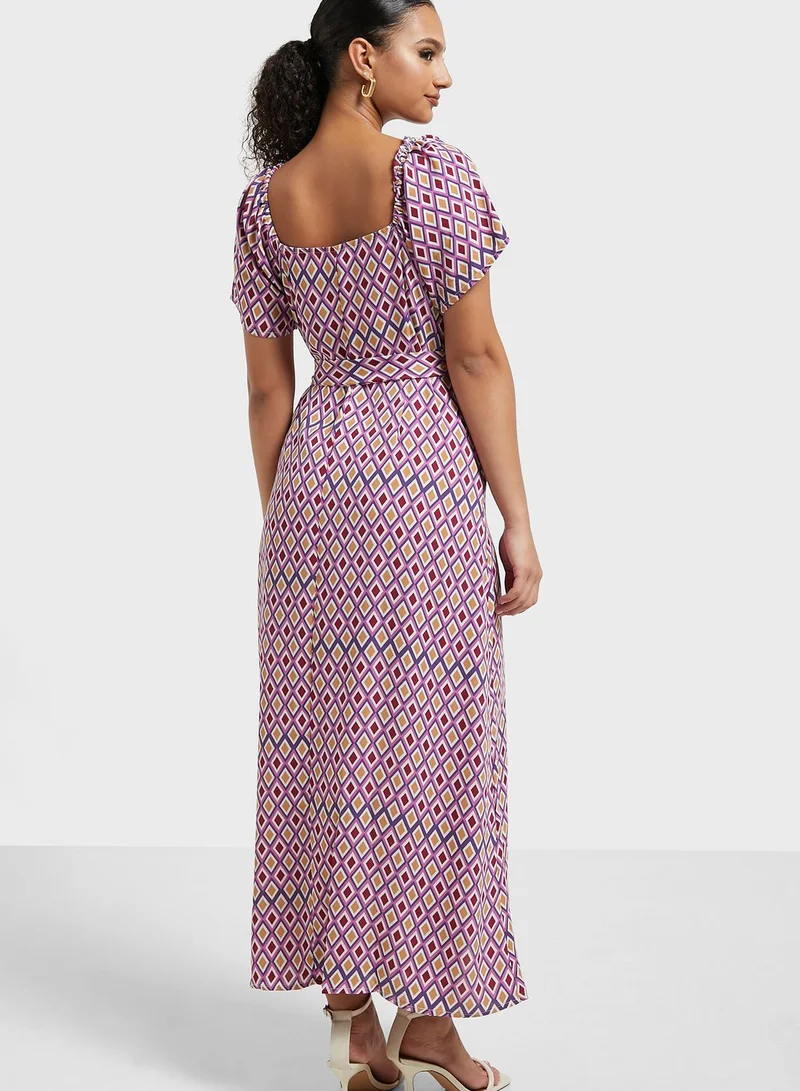 ONLY Tiered Floral Dress