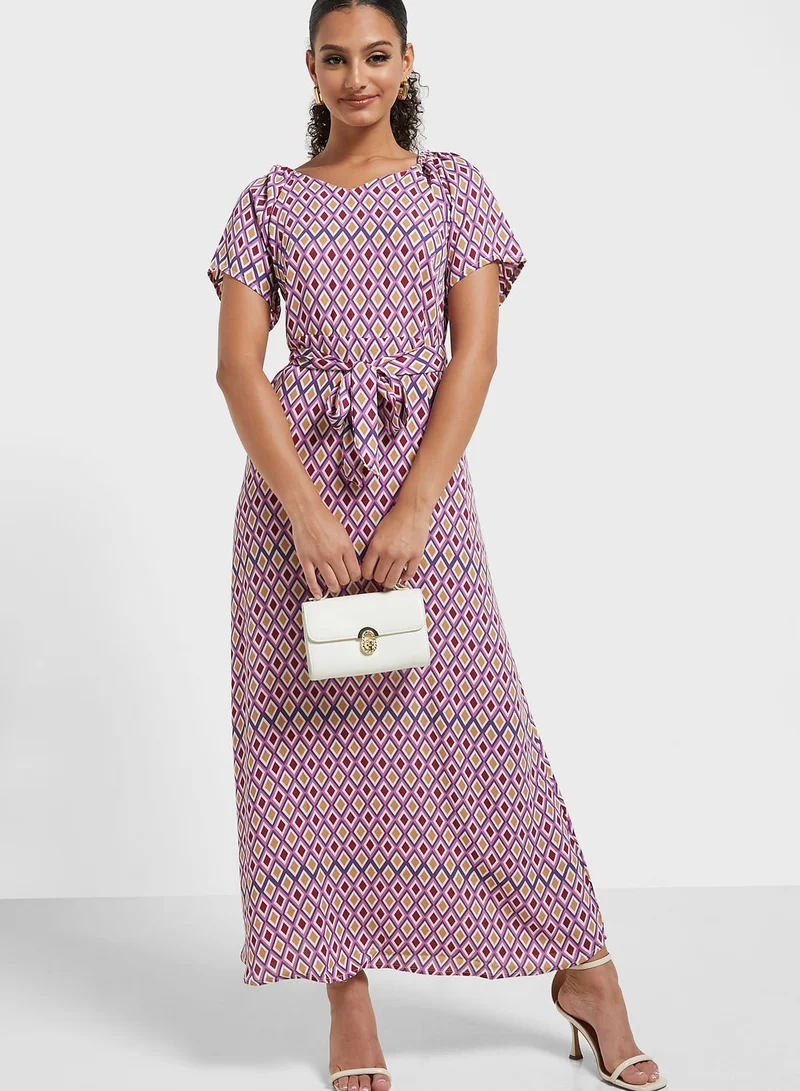 ONLY Tiered Floral Dress