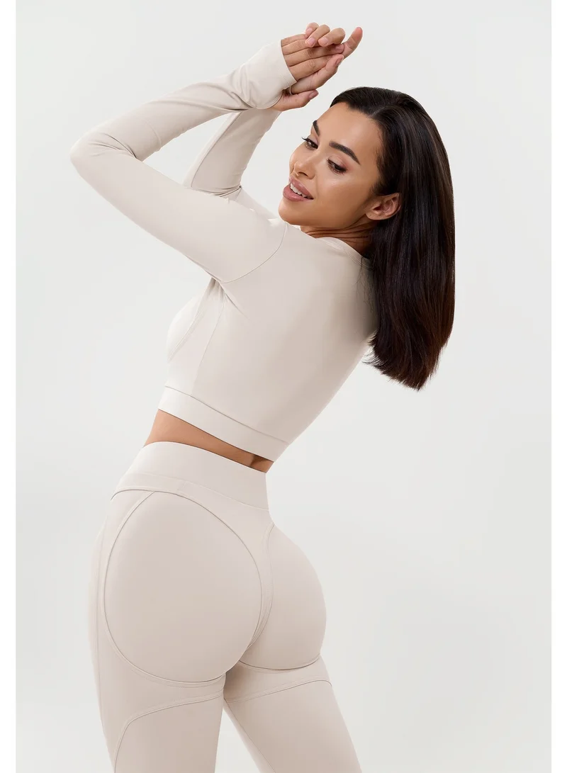 Bona Fide Extra Push Up Nude Bona Fide Lifting Leggings for Women - Scrunch Leggings High Waisted Tummy Control - Gym Workout Yoga Pants for Women | Best Price UAE