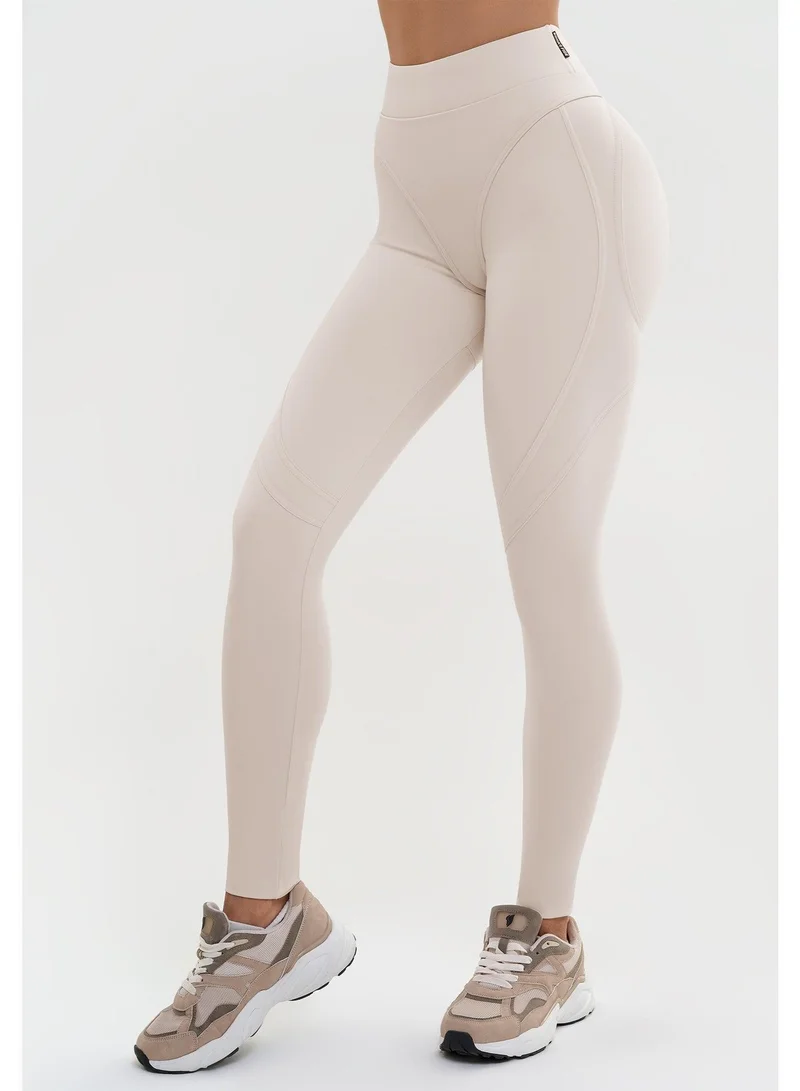 Bona Fide Extra Push Up Nude Extra High Waist Gym Leggings for Women for Women | Best Price UAE