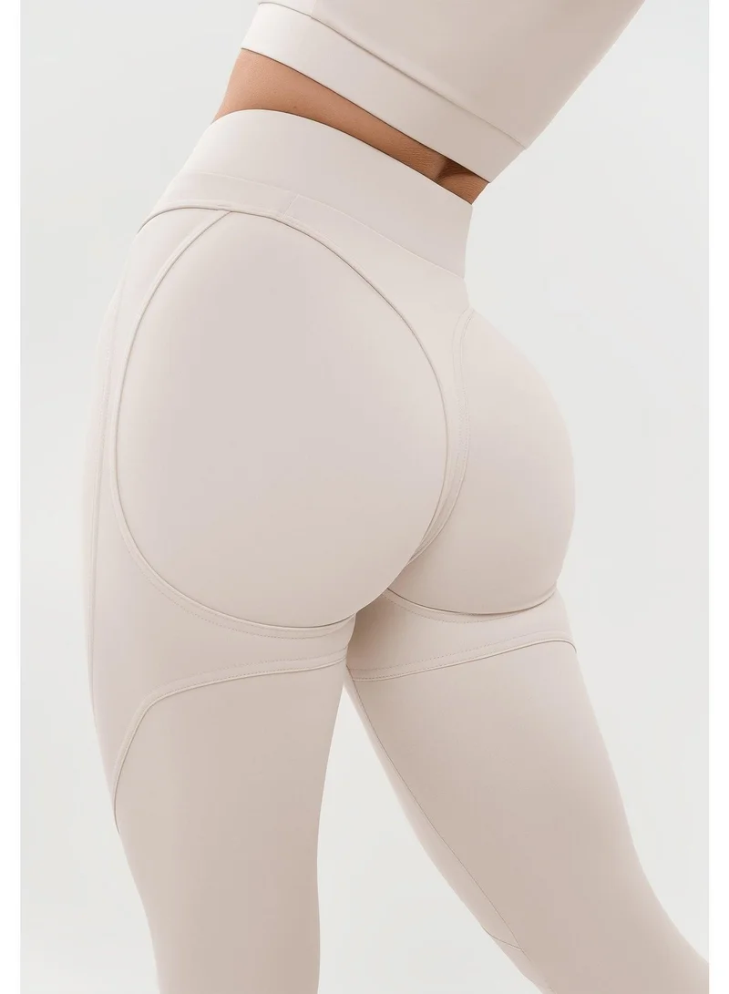 Bona Fide Extra Push Up Nude Extra High Waist Gym Leggings for Women for Women | Best Price UAE