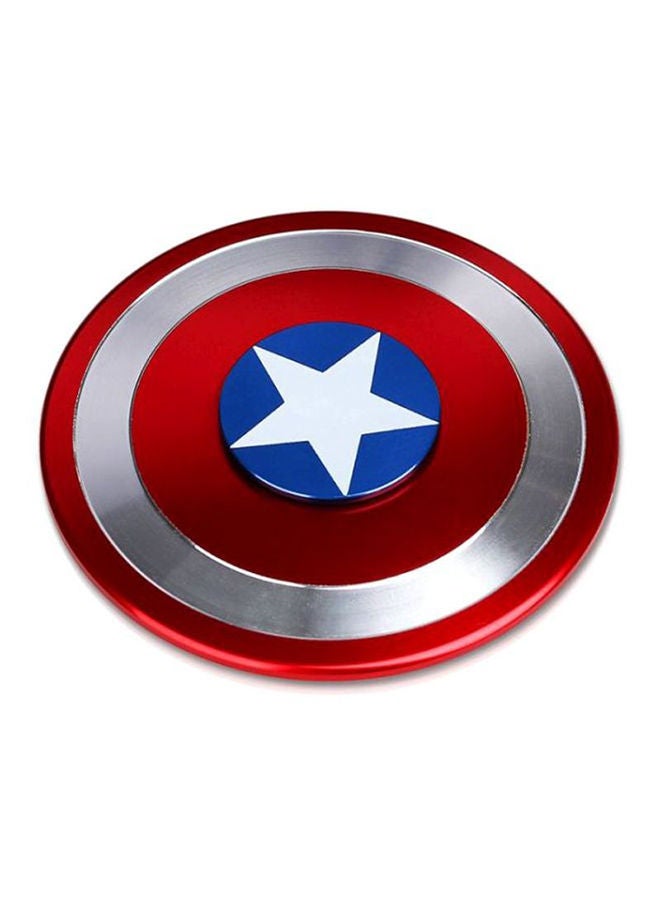 NIBEMINENT Captain America Shield Metal Wheel Finger Spinner  - Image 2