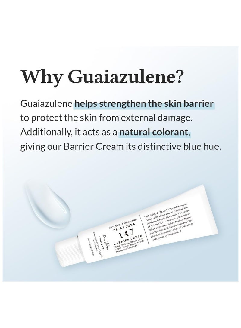 Dr.althea Dr.Althea 147 Barrier Cream | Daily Skin Barrier Repair Care | Deep Hydrating with Hyaluronic Acid & Ceramides | Korean Vegan Skincare for All Skin Types | 1.7 Fl Oz  - Image 3