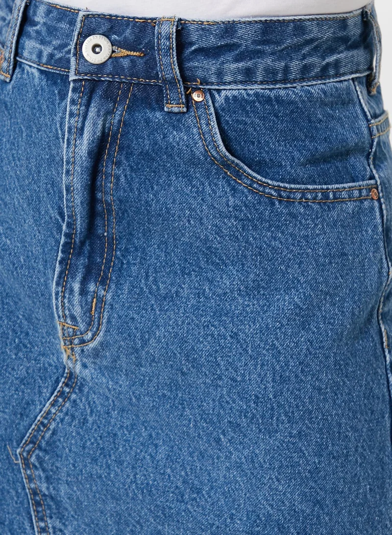 Cotton On Classic Denim Skirt