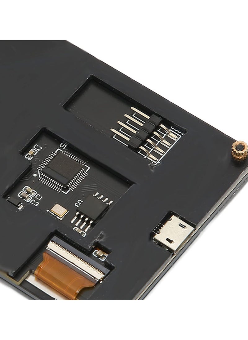 3.5 Inch IPS USB Mini Screen, Computer Temperature Display Type C Sub Screen, PC CPU RAM HDD Monitor For AIDA64, Computer Temp Monitor For PC Computer Case