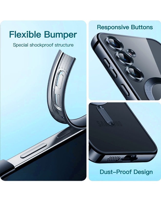 زفيف غطاء حماية MagSafe لهاتف Samsung Galaxy S24 FE رفيع ورفيع ومضاد للأصفر ومقاوم للصدمات ومقاوم للخدش  - Image 3