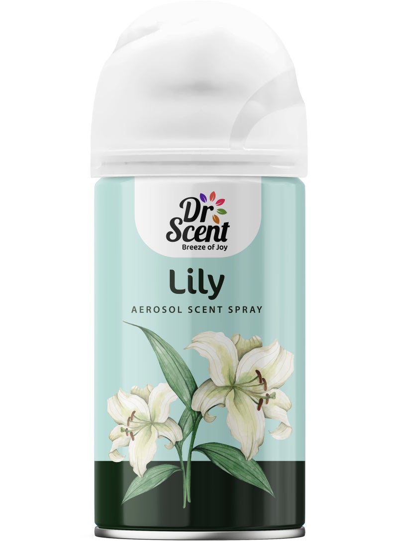 Dr Scent Breeze of Joy Aerosol Spray Air Freshener Lily Spray 300ml
