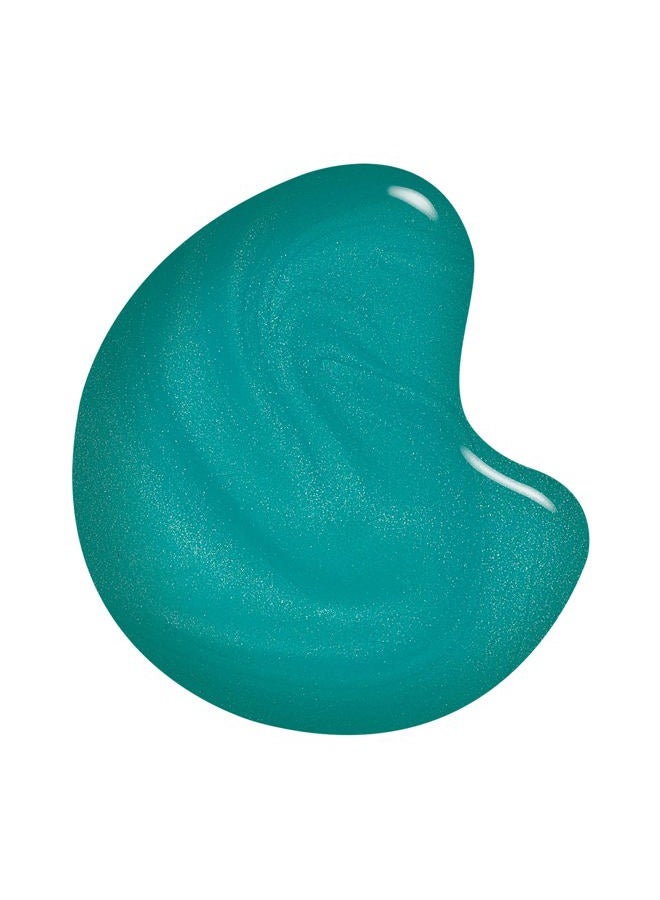 Sally Hansen Hard As Nails Xtreme Wear - Jazzy Jade, A Shimmery Teal Nail Polish - Image 2