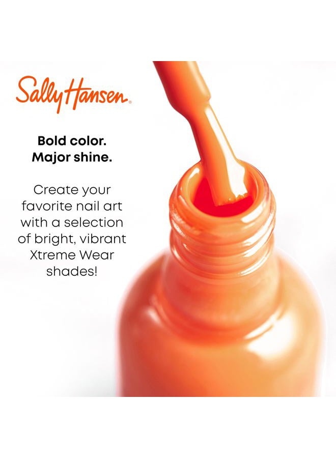 Sally Hansen Hard As Nails Xtreme Wear - Jazzy Jade, A Shimmery Teal Nail Polish - Image 5