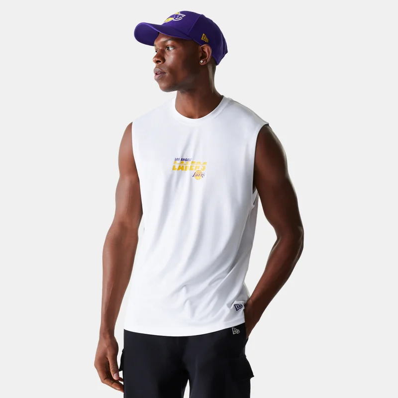 NEW ERA Men's NBA Los Angeles Lakers Essentials Sleeveless Top