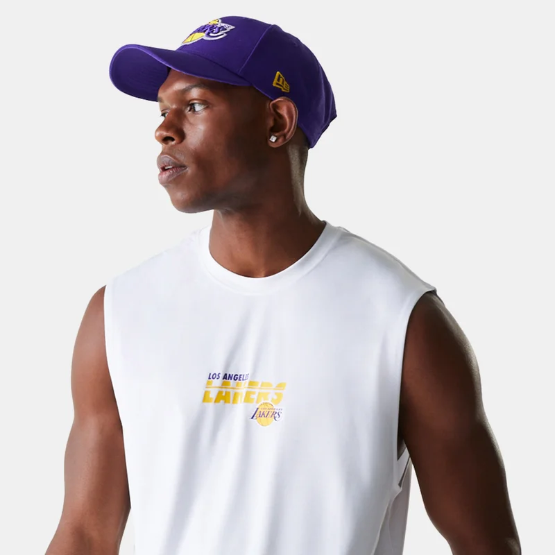 NEW ERA Men's NBA Los Angeles Lakers Essentials Sleeveless Top