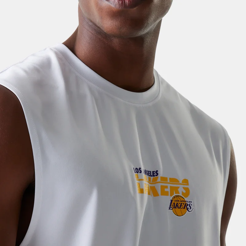 NEW ERA Men's NBA Los Angeles Lakers Essentials Sleeveless Top