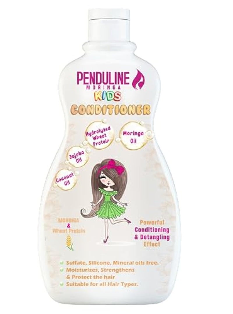 Penduline Moringa Kids Conditioner | Shea Butter | Gentle Cleansing & Frizz Control |Nourishing & Moisturizing |for Silky & Oily hair |300 Ml - Image 2