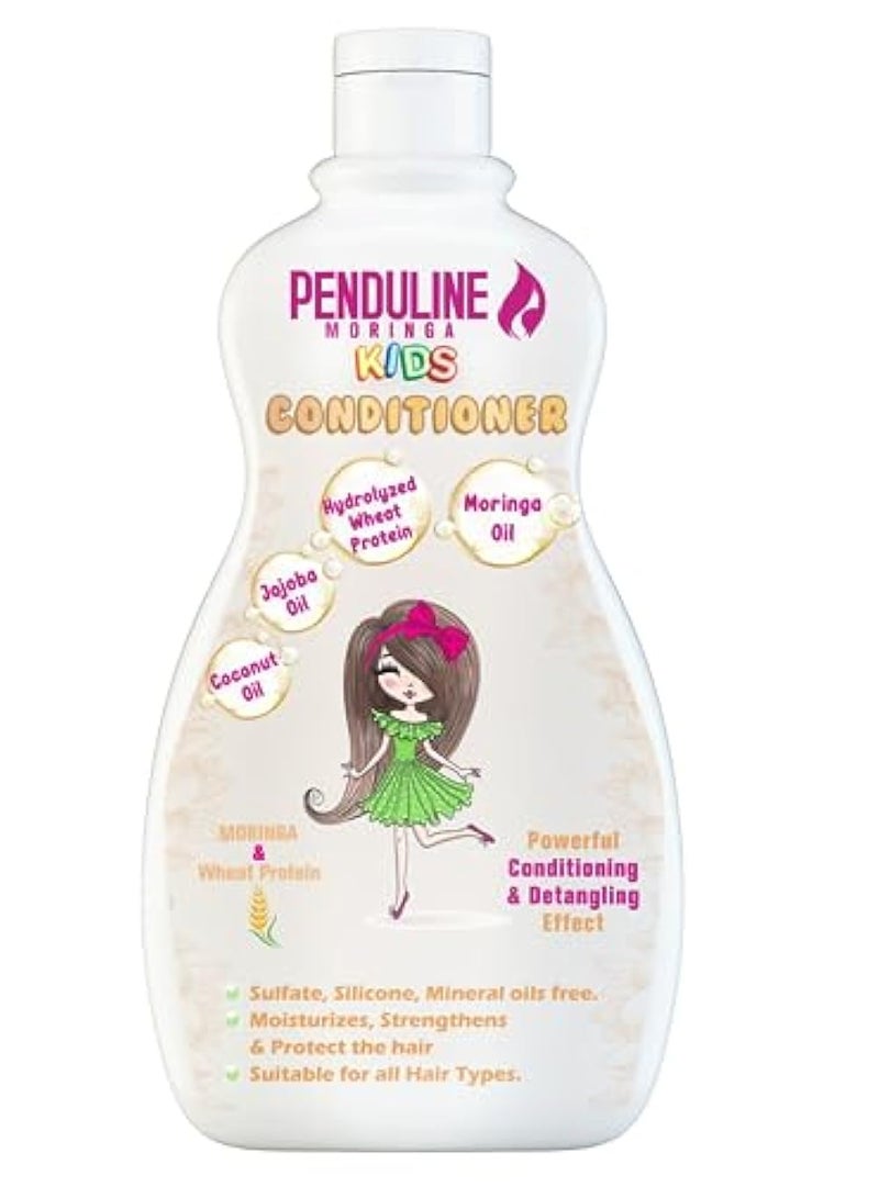 Penduline Moringa Kids Conditioner | Shea Butter | Gentle Cleansing & Frizz Control |Nourishing & Moisturizing |for Silky & Oily hair |300 Ml - Image 1