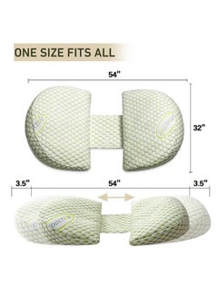 Gonice Removable And Adjustable Double Wedge Maternity Pillow  - Image 4