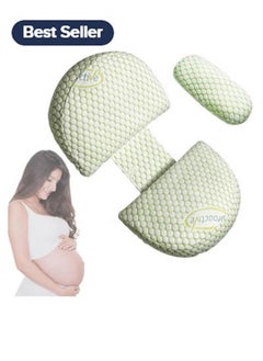 Gonice Removable And Adjustable Double Wedge Maternity Pillow  - Image 2